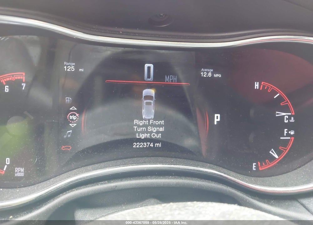 2016 DODGE DURANGO VIN: 1C4SDJCT8GC353989
