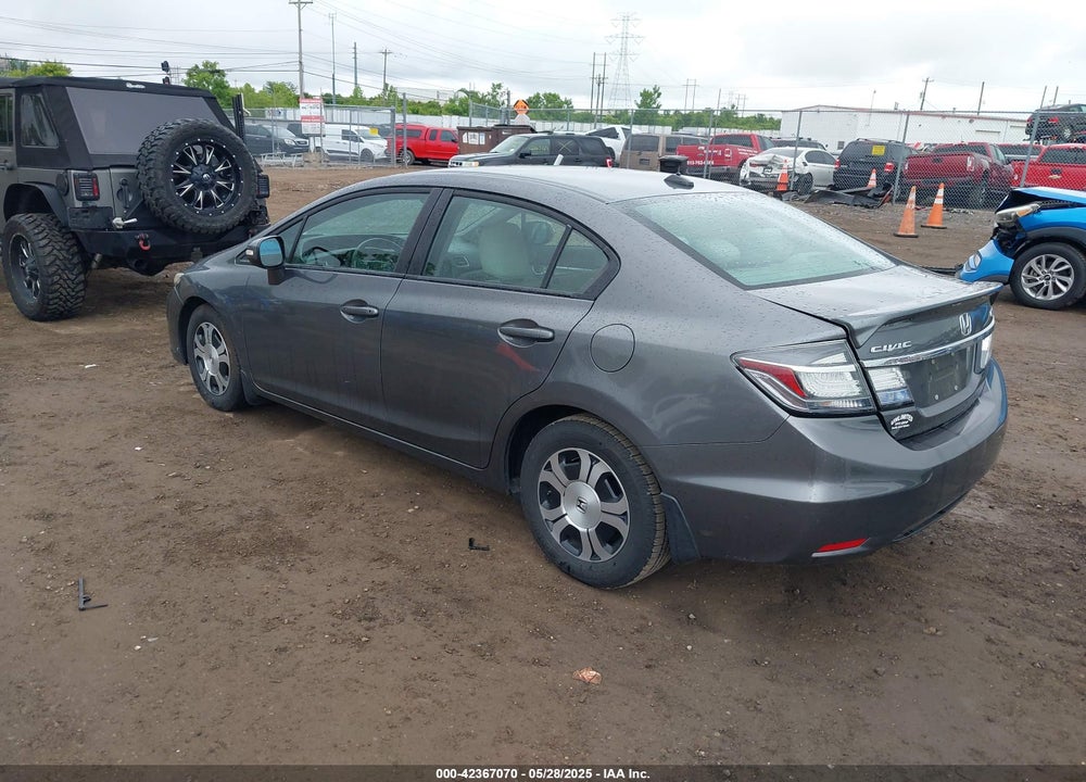 2013 HONDA CIVIC HYBRID VIN: 19XFB4F26DE001056
