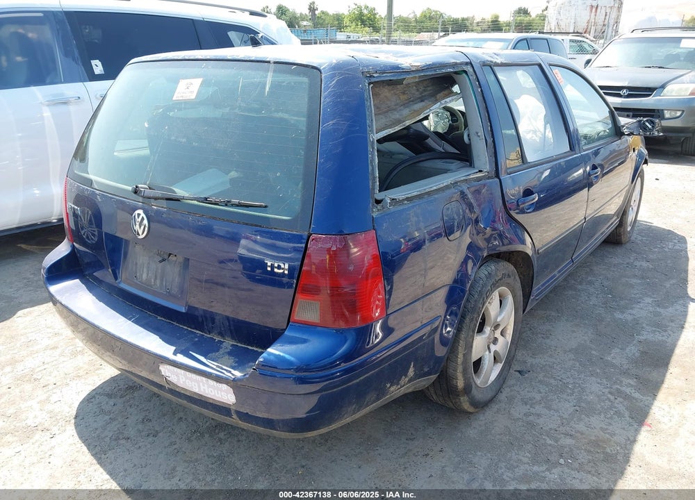 2005 VOLKSWAGEN JETTA GLS TDI VIN: WVWSR61J95W043099