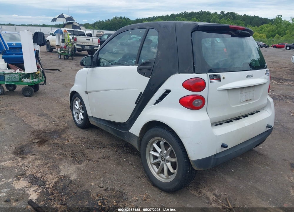2008 SMART FORTWO VIN: WMEEJ31X78K128768