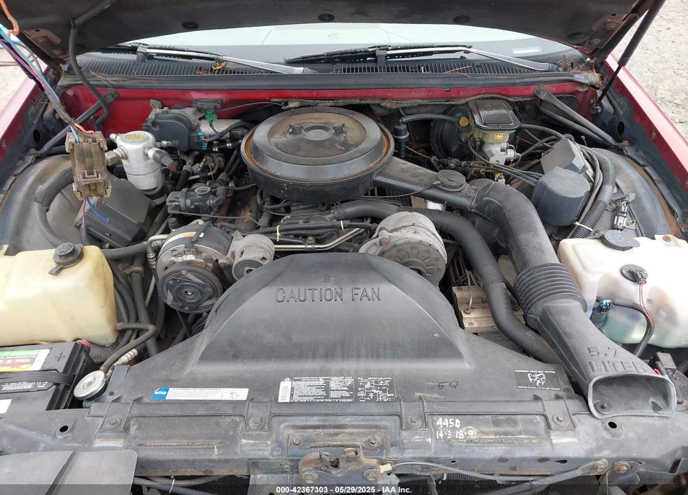 1993 CADILLAC FLEETWOOD CHASSIS VIN: 1G6DW5279PR723636