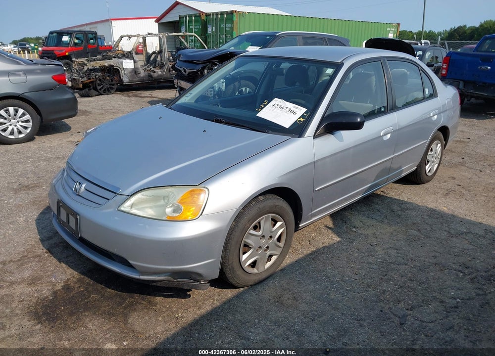 2003 HONDA CIVIC LX VIN: 2HGES16583H596677