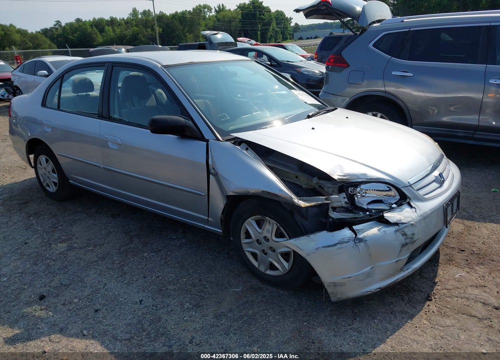 2003 HONDA CIVIC LX VIN: 2HGES16583H596677