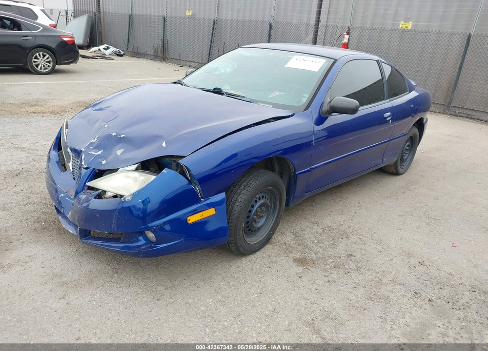 2004 PONTIAC SUNFIRE VIN: 1G2JB12F947284462