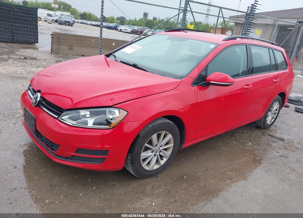 2017 VOLKSWAGEN GOLF SPORTWAGEN TSI S VIN: 3VWC17AU5HM501489