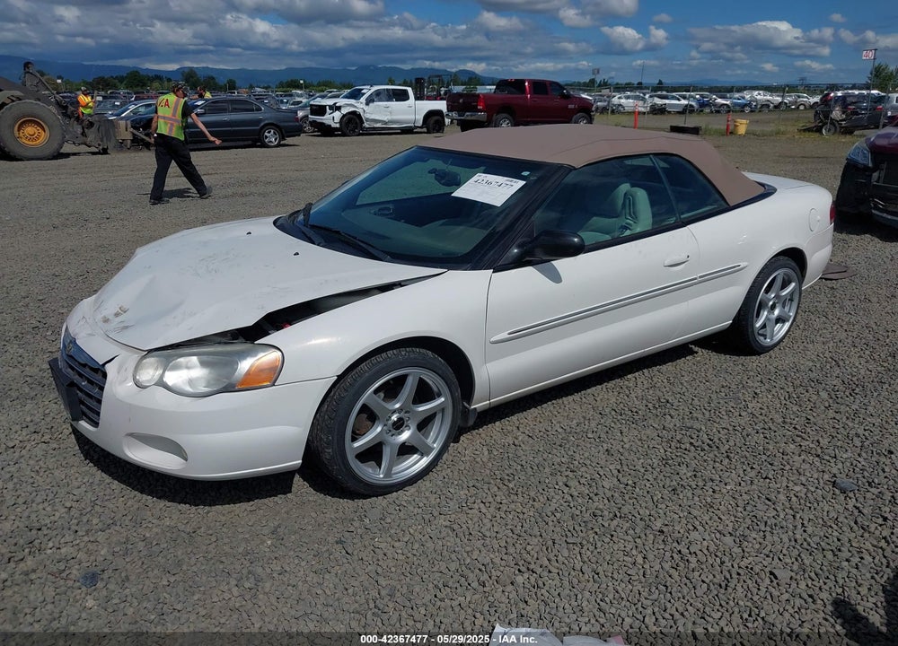 2005 CHRYSLER SEBRING LIMITED VIN: 1C3EL65R95N652802