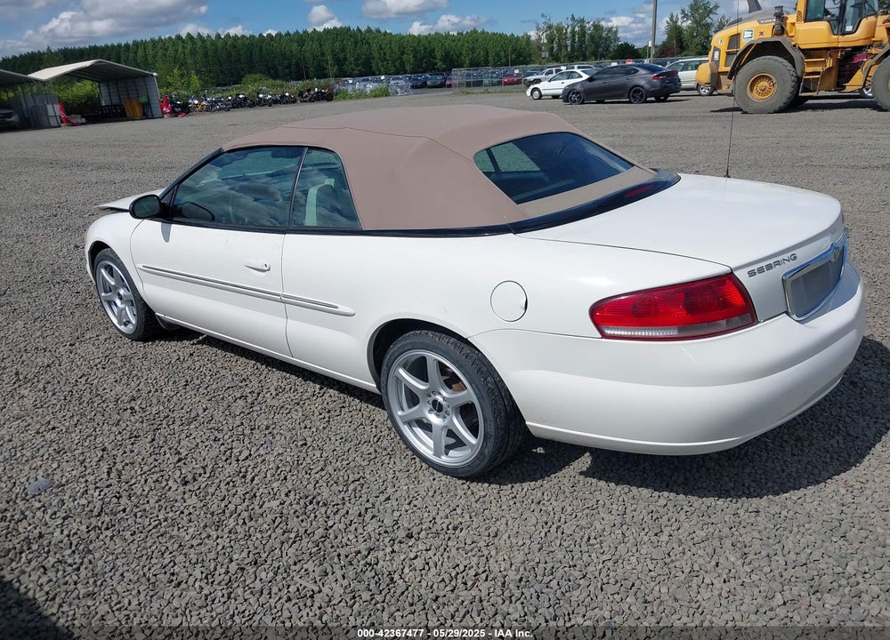 2005 CHRYSLER SEBRING LIMITED VIN: 1C3EL65R95N652802