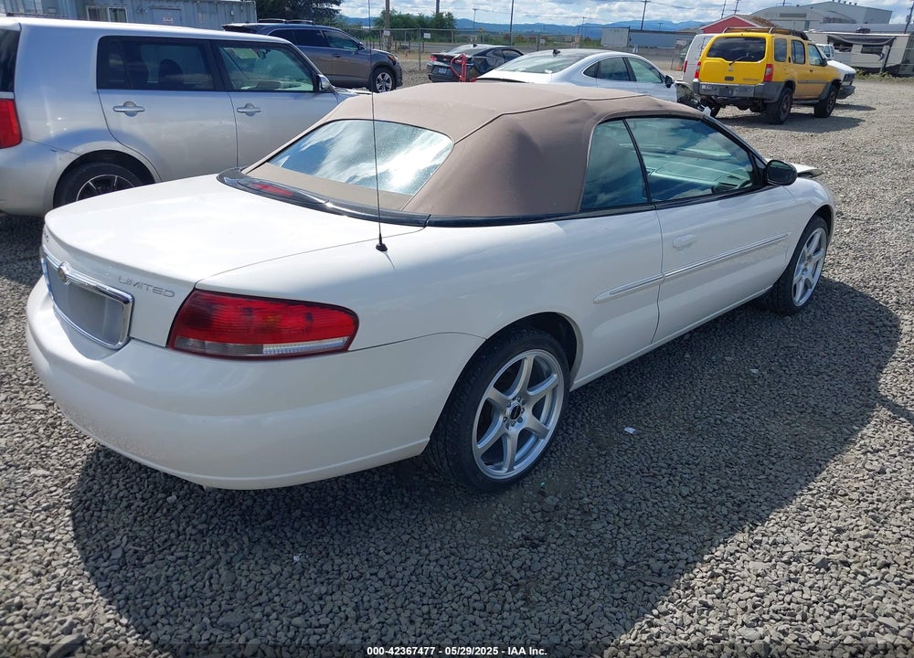 2005 CHRYSLER SEBRING LIMITED VIN: 1C3EL65R95N652802