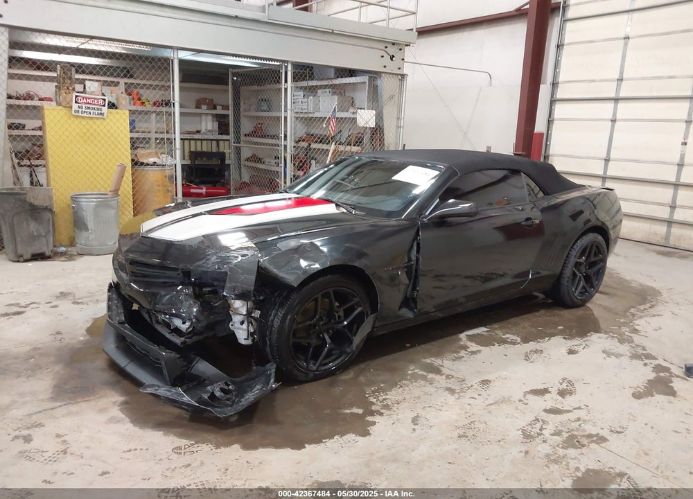 2012 CHEVROLET CAMARO VIN: 2G1FG3D30C9115857