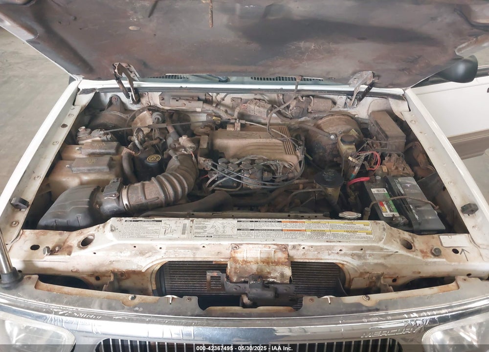 2000 MERCURY MOUNTAINEER VIN: 4M2ZU86P7YUJ40690