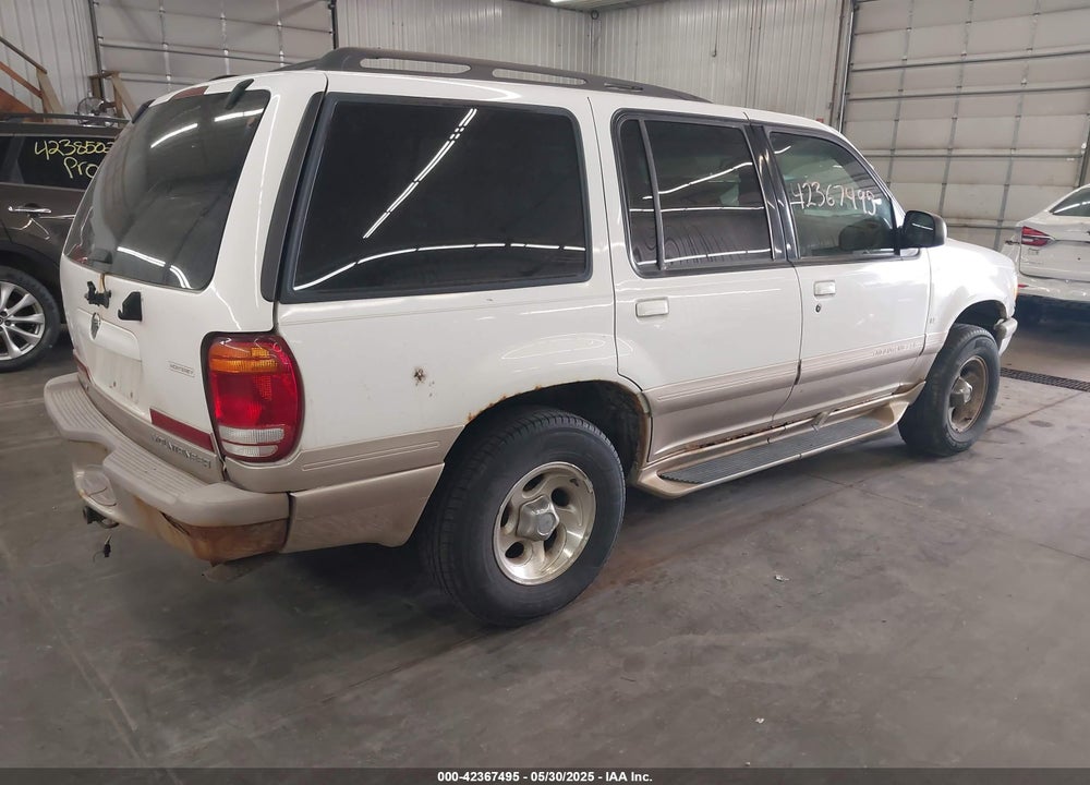 2000 MERCURY MOUNTAINEER VIN: 4M2ZU86P7YUJ40690