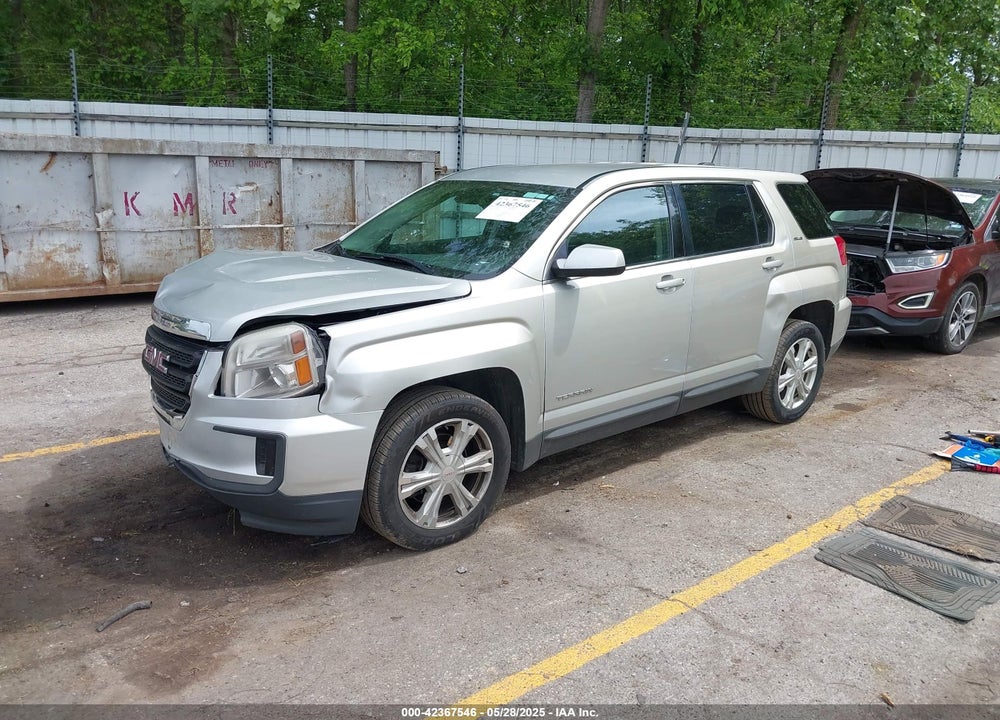 2017 GMC TERRAIN VIN: 2GKALMEK0H6347221