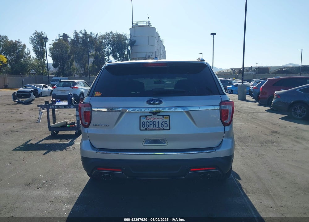 2018 FORD EXPLORER VIN: 1FM5K7F85JGB10889
