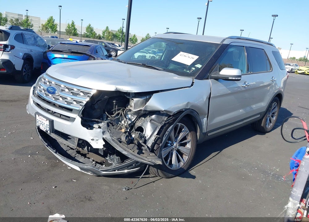 2018 FORD EXPLORER VIN: 1FM5K7F85JGB10889