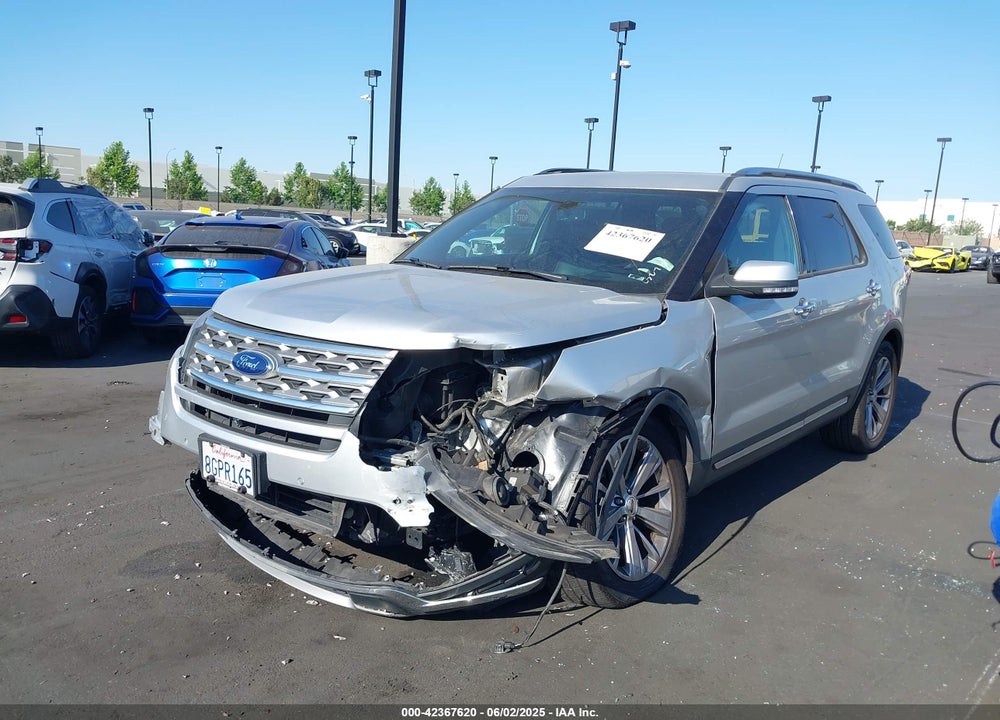 2018 FORD EXPLORER VIN: 1FM5K7F85JGB10889