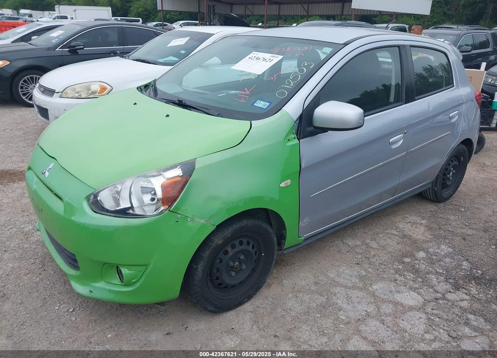 2018 MITSUBISHI MIRAGE ES VIN: ML32A3HJ4JH012503