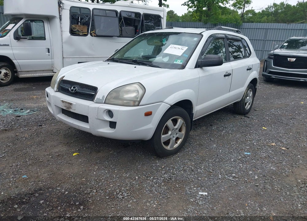2007 HYUNDAI TUCSON GLS VIN: KM8JM12BX7U649493