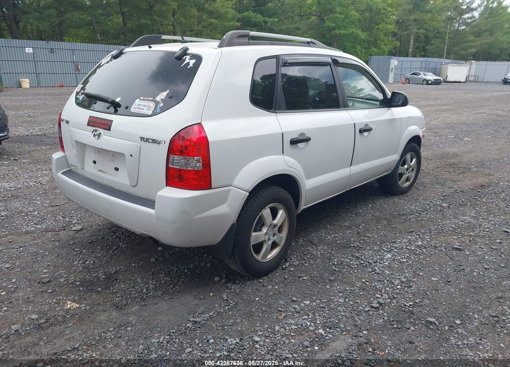 2007 HYUNDAI TUCSON GLS VIN: KM8JM12BX7U649493