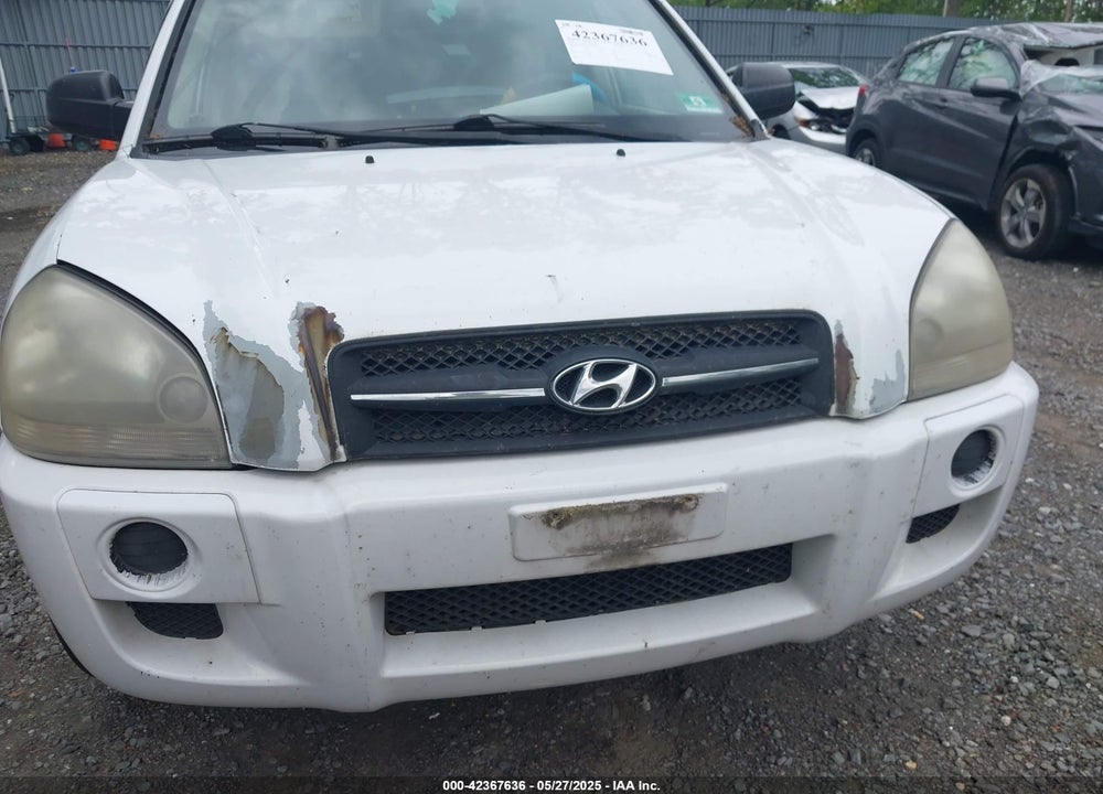 2007 HYUNDAI TUCSON GLS VIN: KM8JM12BX7U649493