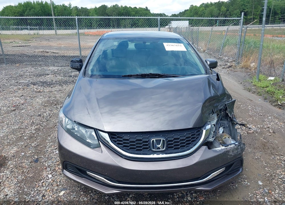2014 HONDA CIVIC LX VIN: 2HGFB2F51EH512776