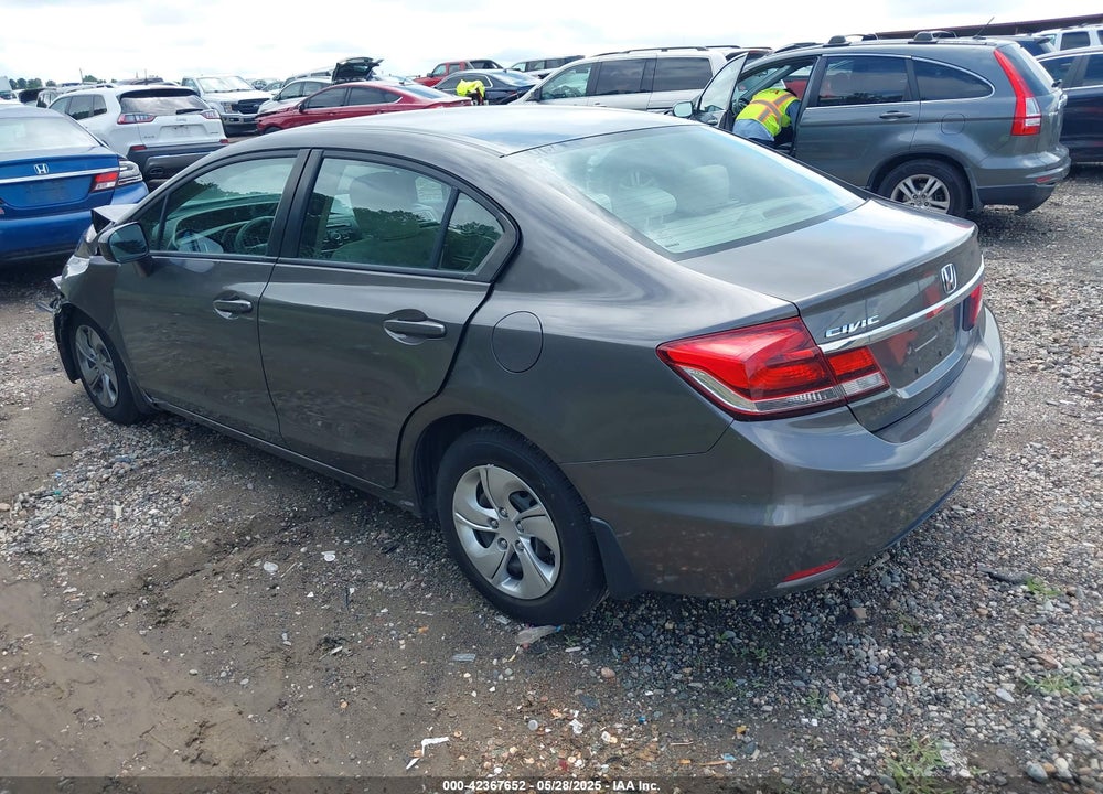2014 HONDA CIVIC LX VIN: 2HGFB2F51EH512776