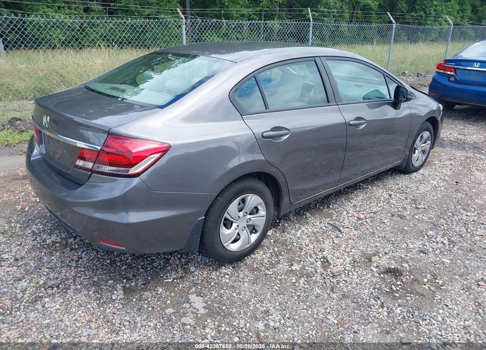 2014 HONDA CIVIC LX VIN: 2HGFB2F51EH512776