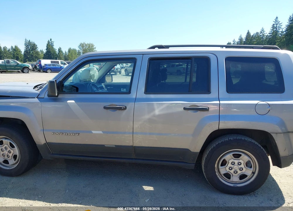 2014 JEEP PATRIOT SPORT VIN: 1C4NJPBB9ED825125