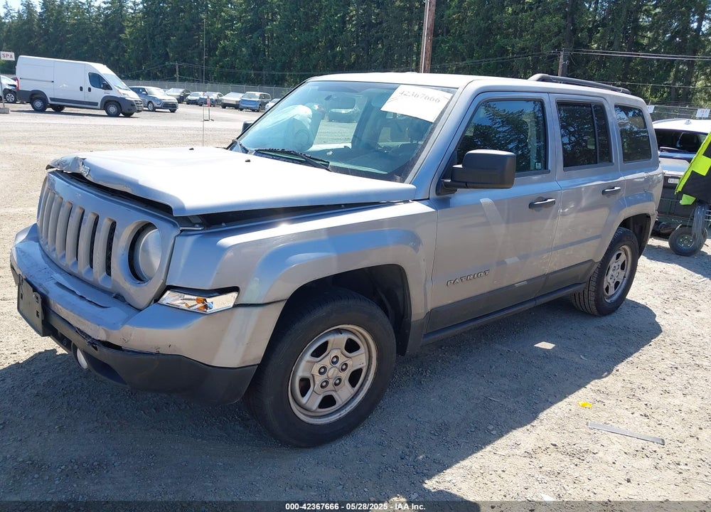 2014 JEEP PATRIOT SPORT VIN: 1C4NJPBB9ED825125