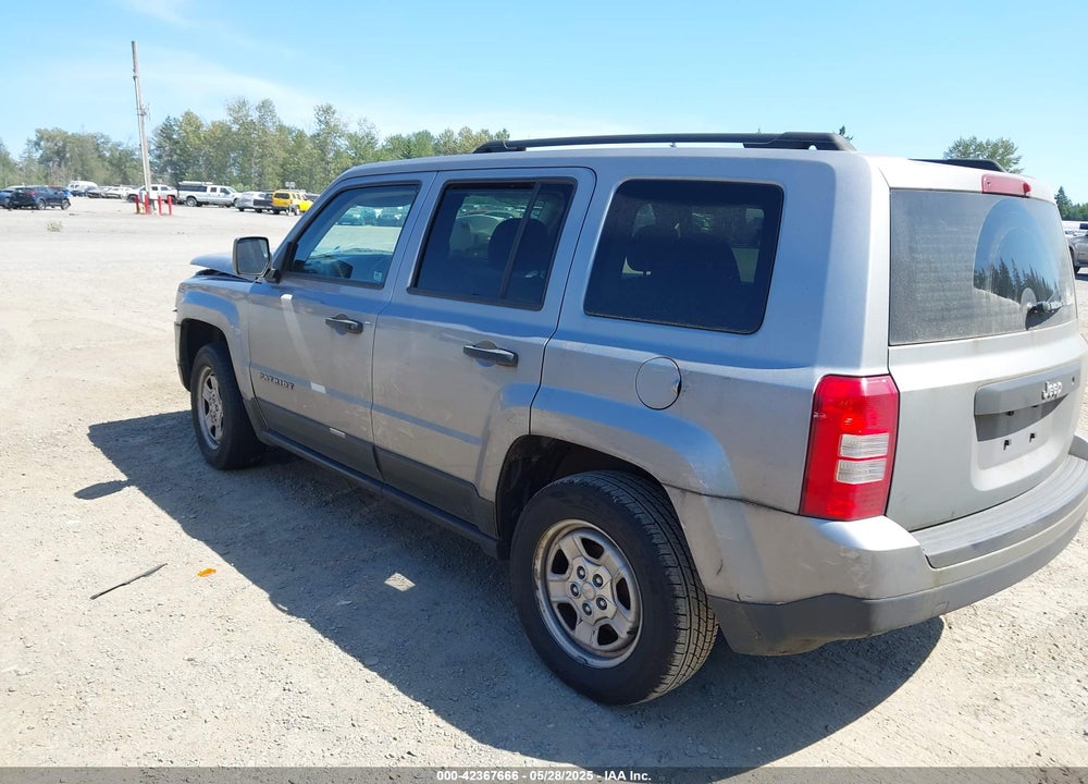 2014 JEEP PATRIOT SPORT VIN: 1C4NJPBB9ED825125