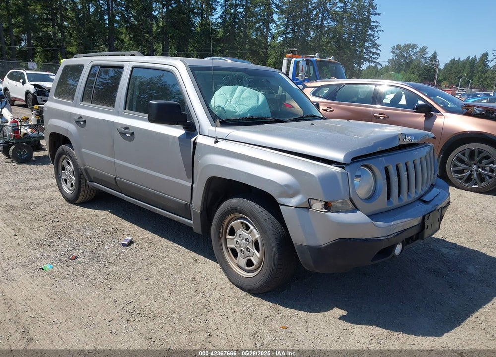 2014 JEEP PATRIOT SPORT VIN: 1C4NJPBB9ED825125
