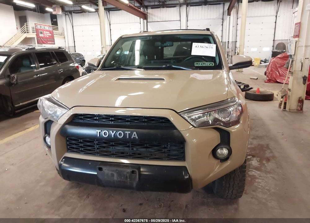 2016 TOYOTA 4RUNNER VIN: JTEBU5JRXG5288965