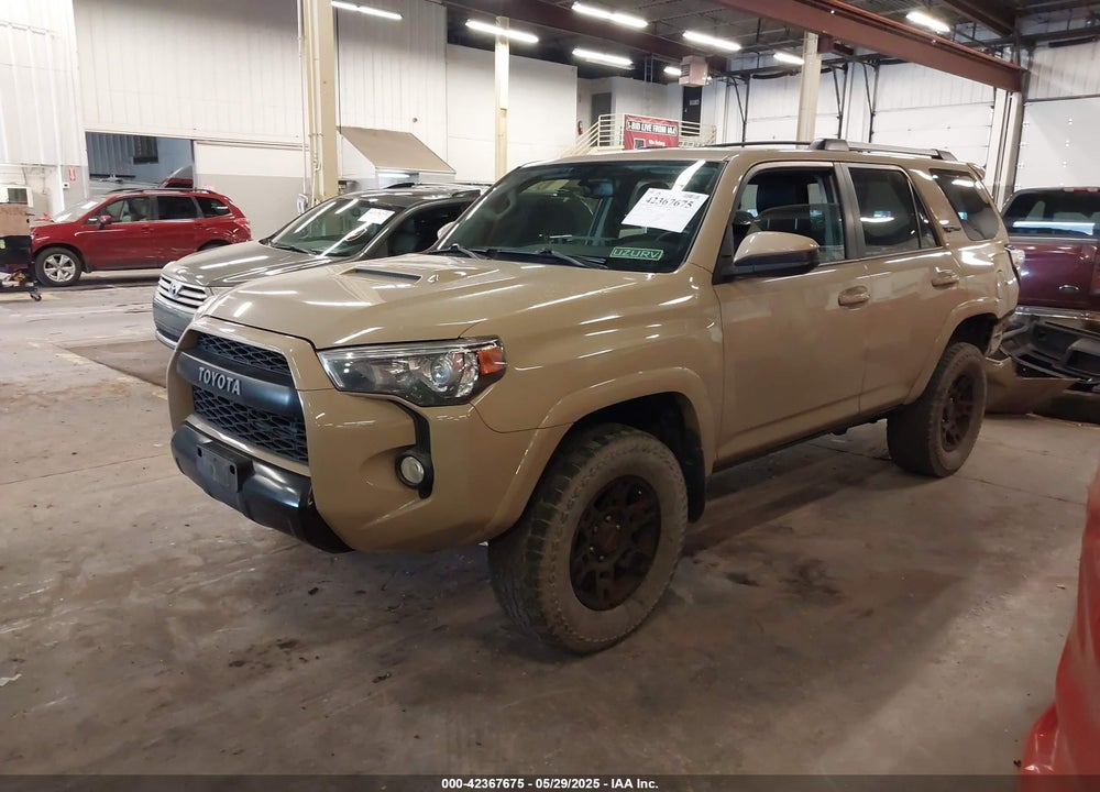 2016 TOYOTA 4RUNNER VIN: JTEBU5JRXG5288965