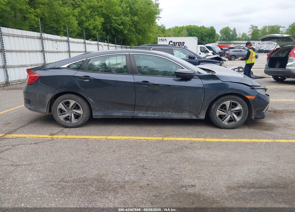 2019 HONDA CIVIC LX VIN: 2HGFC2F67KH600863