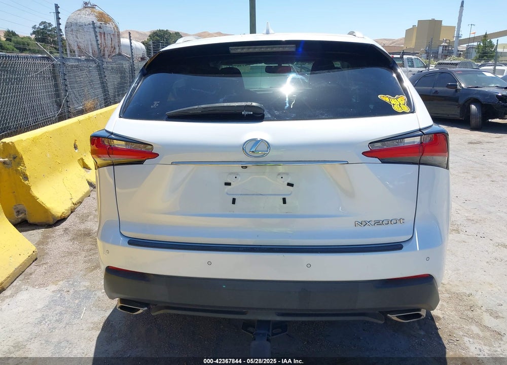 2016 LEXUS NX 200T VIN: JTJBARBZ3G2069217