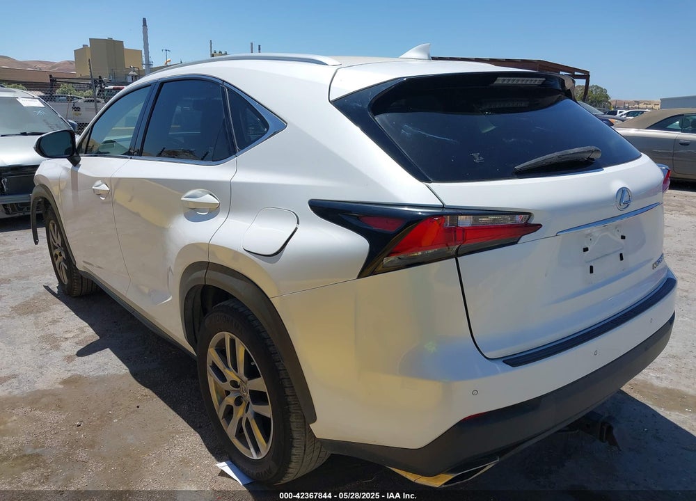 2016 LEXUS NX 200T VIN: JTJBARBZ3G2069217