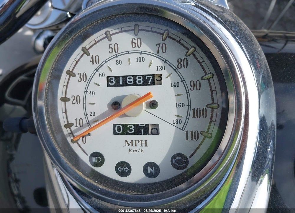 2007 YAMAHA XVS650 VIN: JYAVM01E07A109983