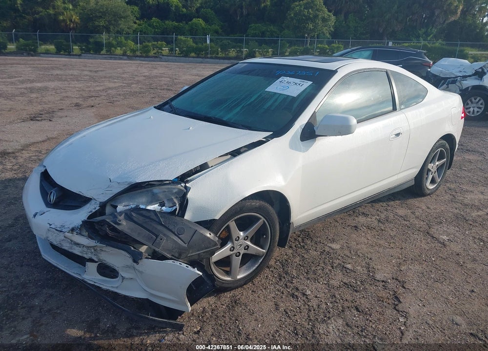 2002 ACURA RSX VIN: JH4DC54862C008853