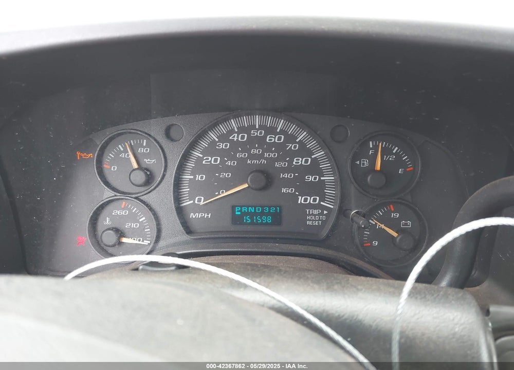 2006 GMC SAVANA WORK VAN VIN: 1GTFG15X861200743