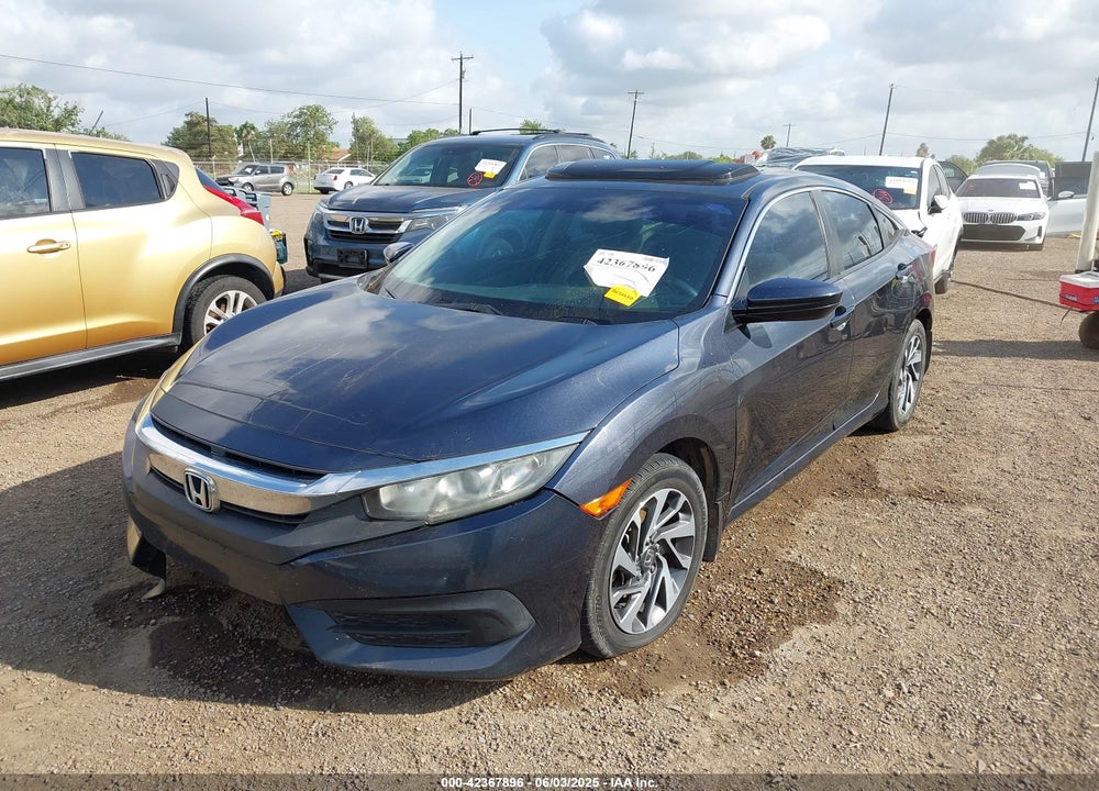 2016 HONDA CIVIC EX VIN: 19XFC2F78GE076505