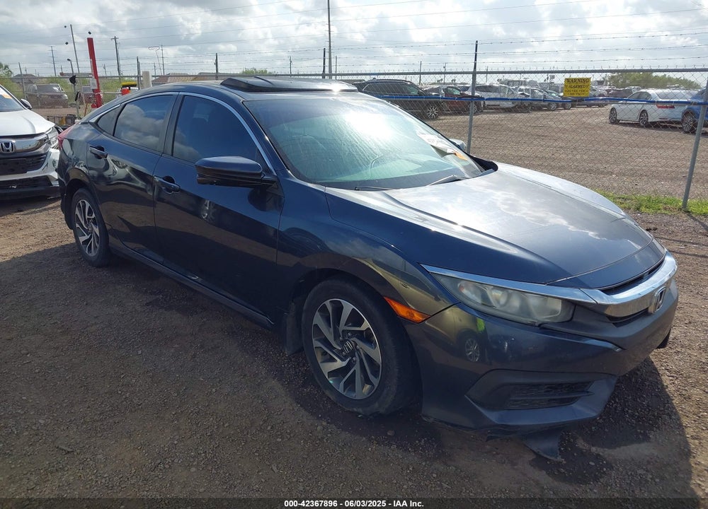 2016 HONDA CIVIC EX VIN: 19XFC2F78GE076505