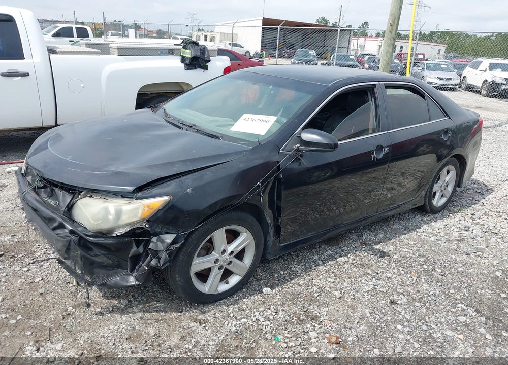 2012 TOYOTA CAMRY VIN: 4T1BF1FK9CU050457
