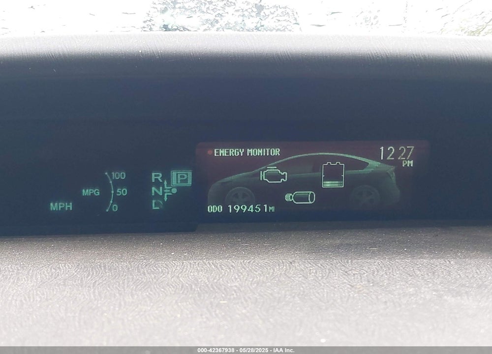 2012 TOYOTA PRIUS VIN: JTDKN3DU1C5400147