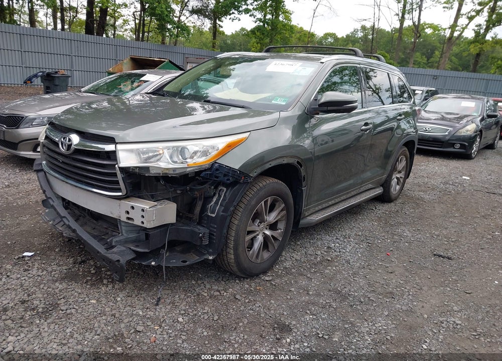 2014 TOYOTA HIGHLANDER VIN: 5TDKKRFH9ES016237