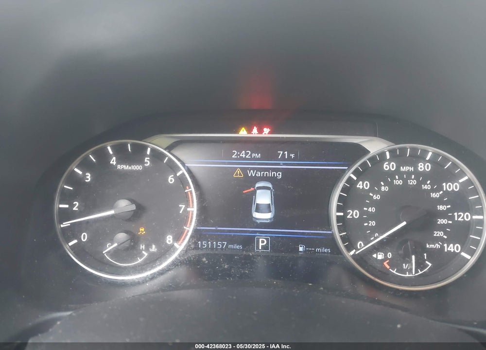 2019 NISSAN ALTIMA 2.5 SR VIN: 1N4BL4CV1KN321314