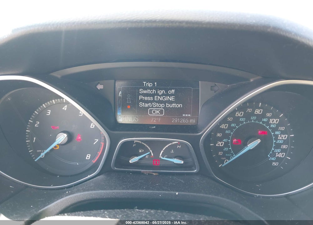 2012 FORD FOCUS VIN: 1FAHP3N29CL120317