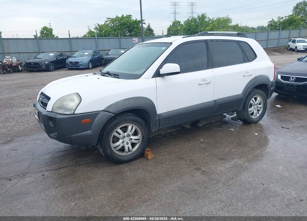 2008 HYUNDAI TUCSON VIN: KM8JN12D08U803452