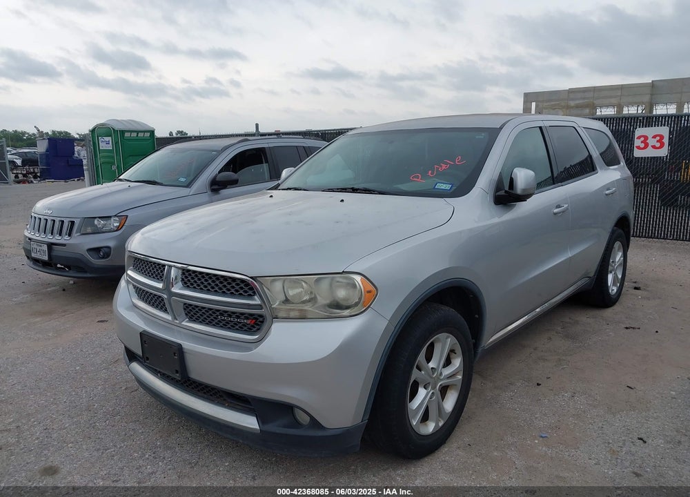 2013 DODGE DURANGO VIN: 1C4RDHAG8DC647434