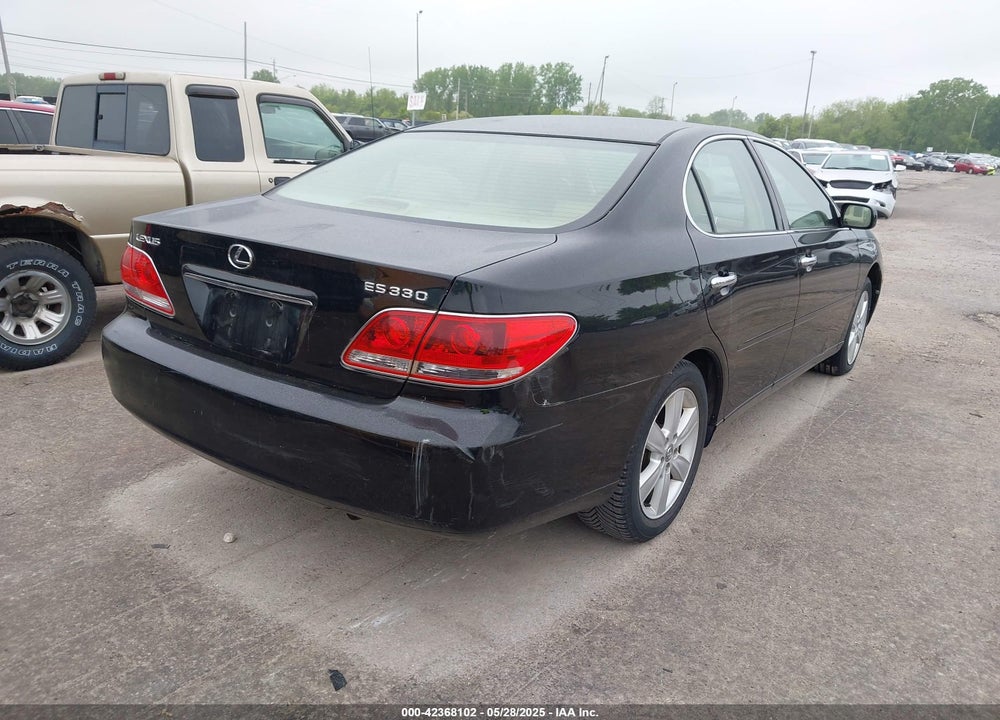 2005 LEXUS ES 330 VIN: JTHBA30G555128134