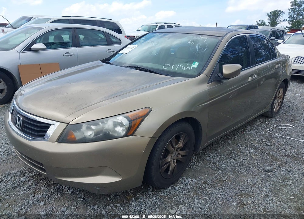 2008 HONDA ACCORD VIN: 1HGCP26498A097821