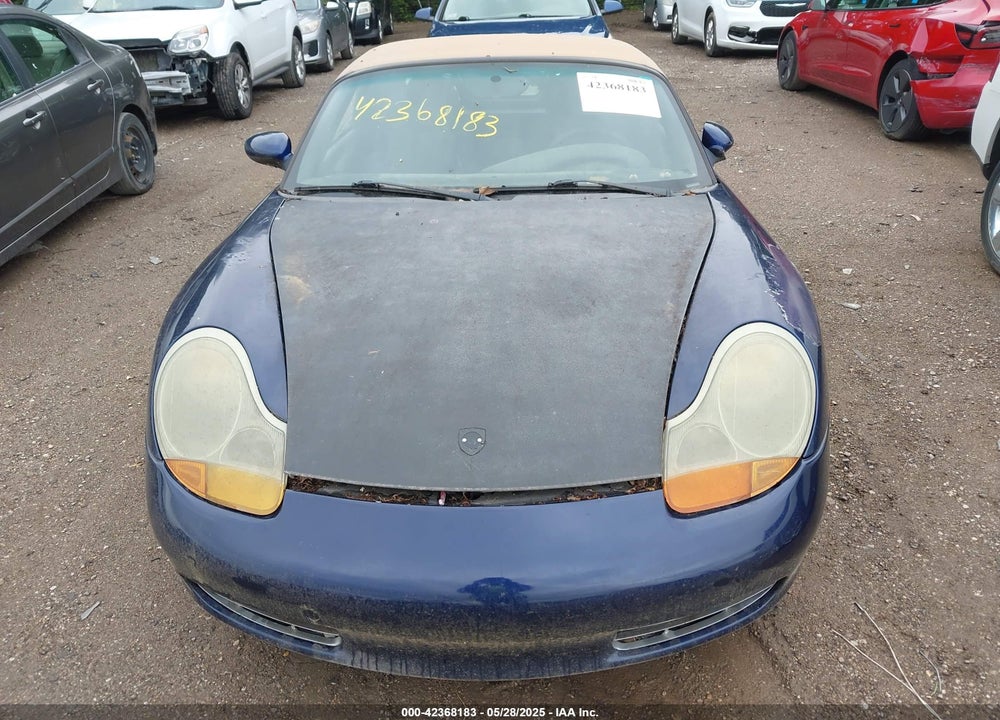 2002 PORSCHE BOXSTER VIN: WP0CA29822U622397